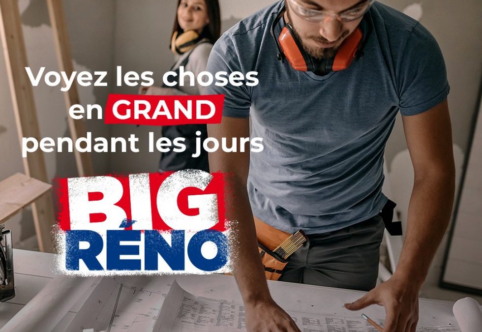 Opération BIGRENO gagnez des nombreux cadeaux avec BigMat. 1 an de chauffage à gagner !