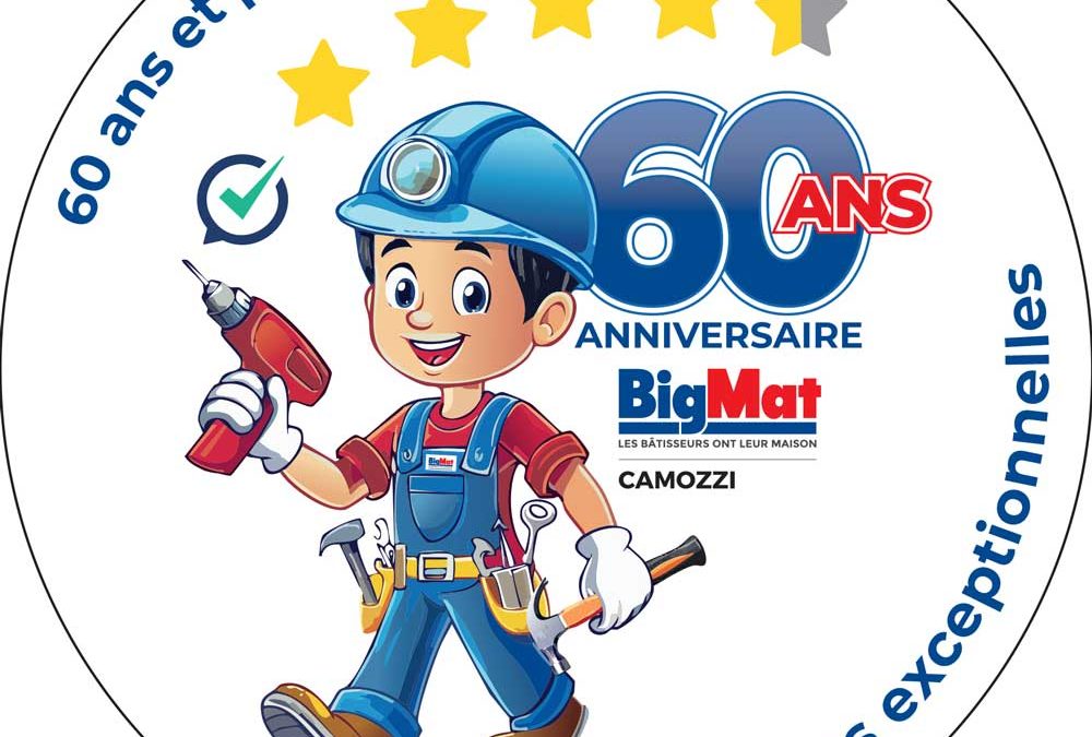 BigMat Camozzi, 60 ans d’histoire et de passion au service de nos clients !