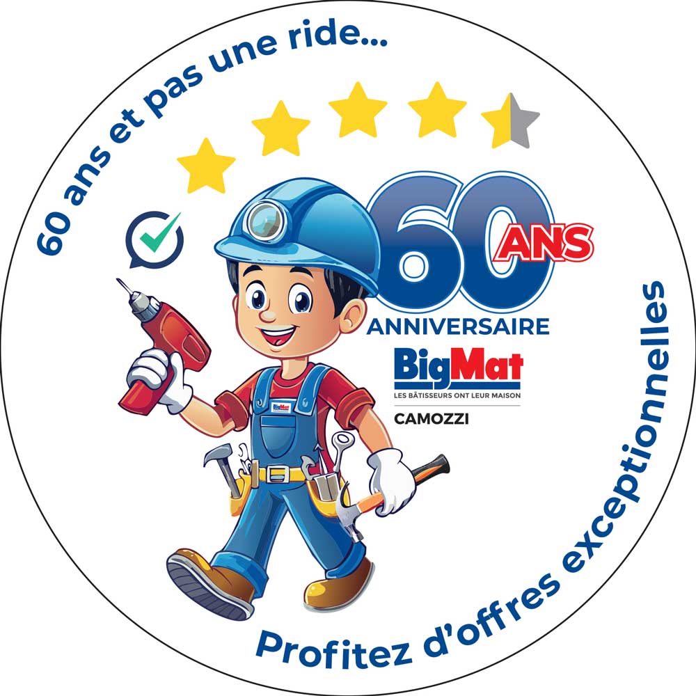 BigMat Camozzi, 60 ans d’histoire et de passion au service de nos clients !