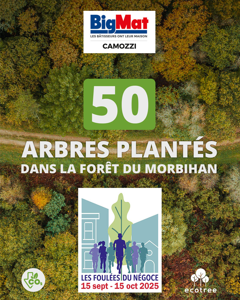 BigMat participe à l’évènement : les foulées du négoce du 15 septembre au 15 octobre 2025