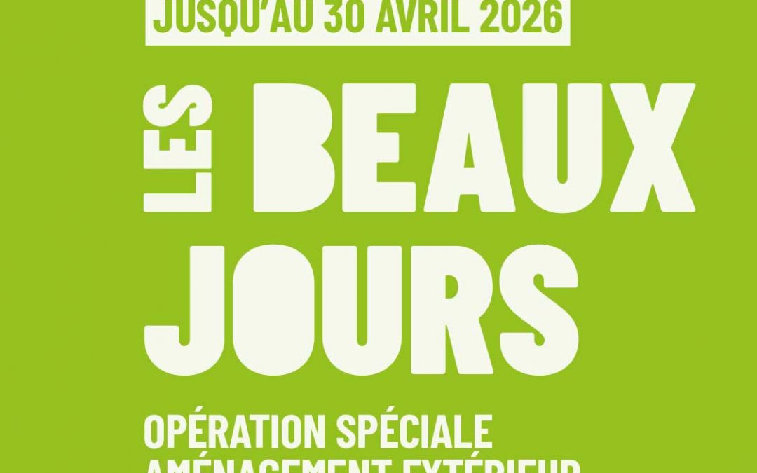 Promotion carrelage et terrasse toujours en cours chez BigMat : opération Les Beaux Jours