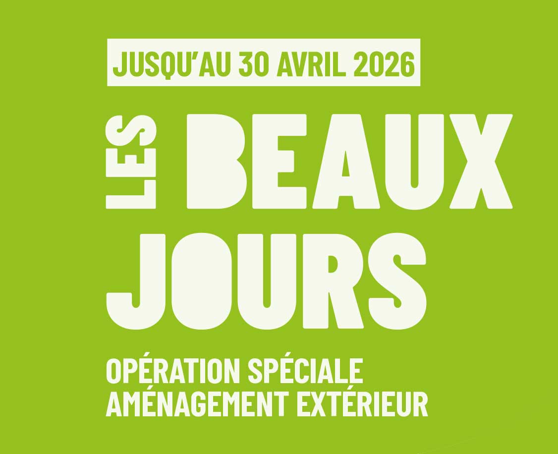 Promotion carrelage et terrasse toujours en cours chez BigMat : opération Les Beaux Jours