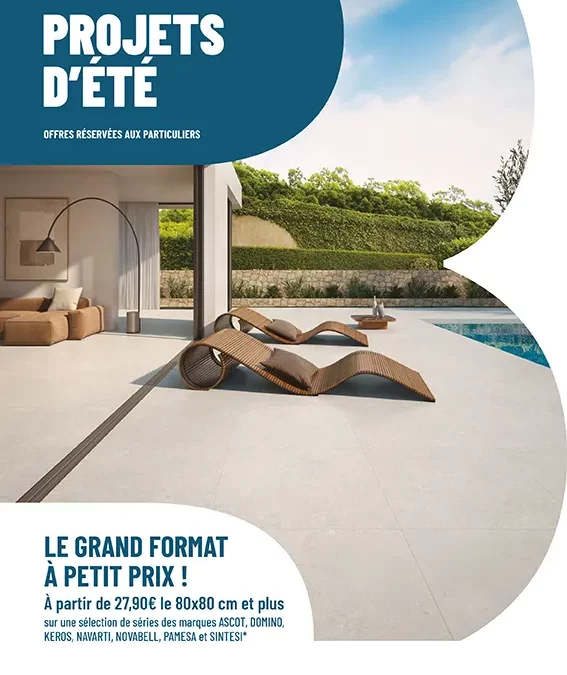 Transformez votre habitat cet été avec BigMat Camozzi : promotions carrelage