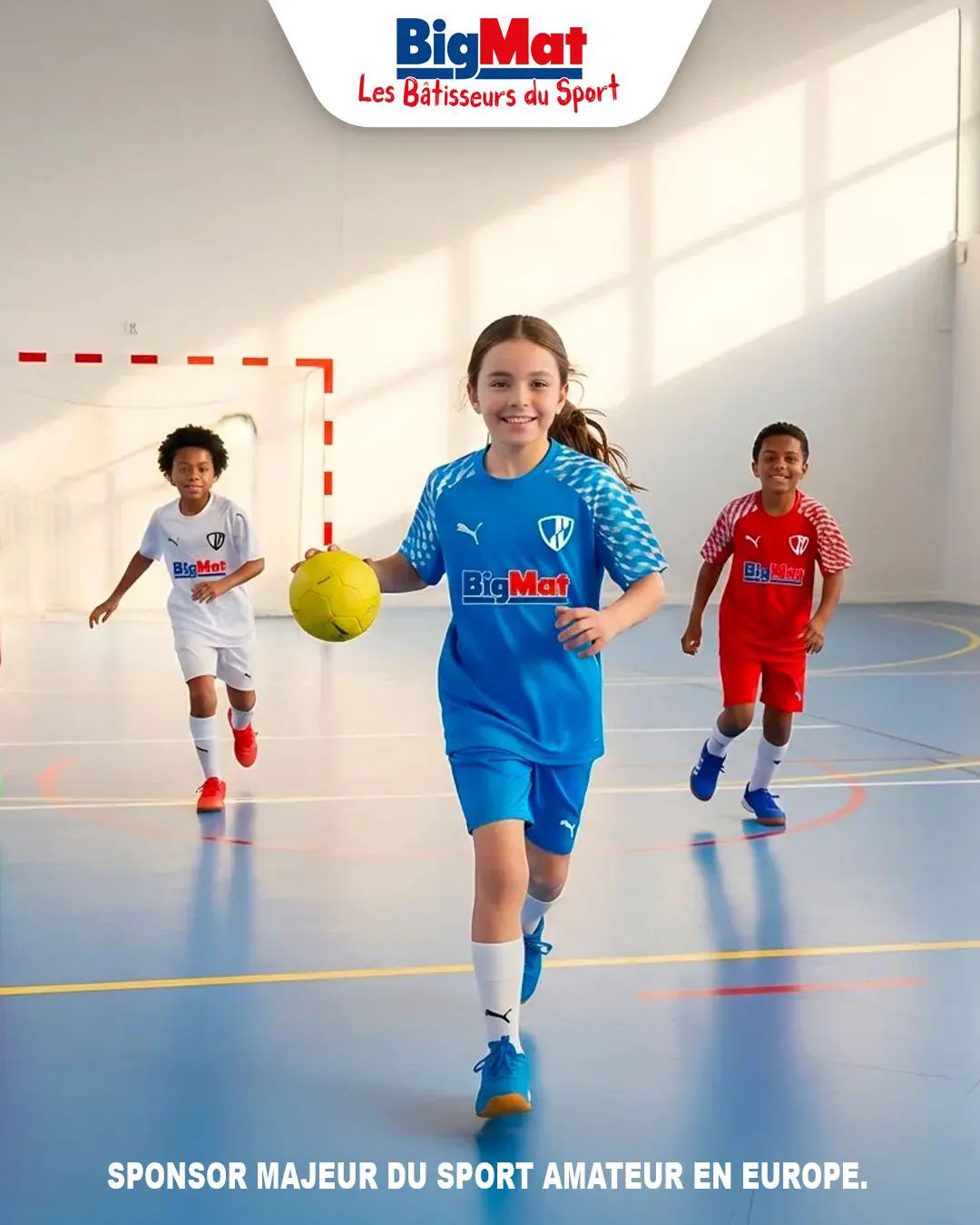 BigMat Camozzi s’engage aux côtés de la jeunesse du Lions Auch Handball Club !